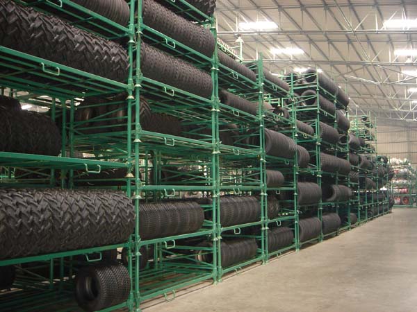 Расположенные на каждом заводе компании BKT склады, оборудованы всеми современными удобствами для хранения шин