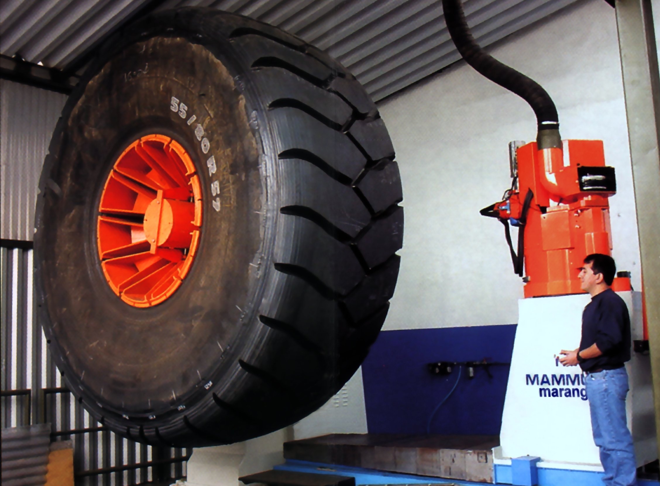 Технология восстановления шин для землеройной техники от производителя Marangoni