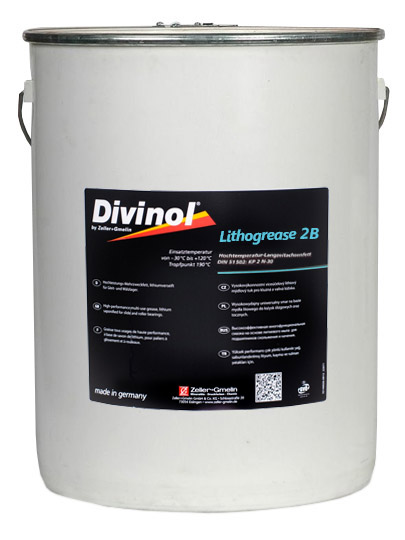 Литиевая смазка Divinol Lithogrease 2B, 15 кг