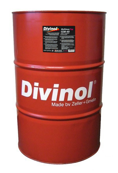 Моторное масло Divinol Multimax Top 15W-40, 200 л