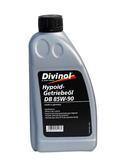 Трансмиссионное масло Divinol Hypoid-Getriebeol DB SAE 85W-90 GL-5, 1 л